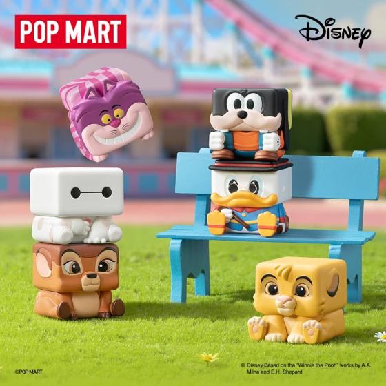 POPMART泡泡玛特迪士尼经典POP CUBE-3系列手办盲盒